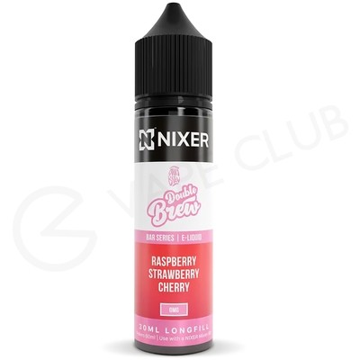 Raspberry, Strawberry & Cherry Longfill Concentrate by Nixer x Double Brew