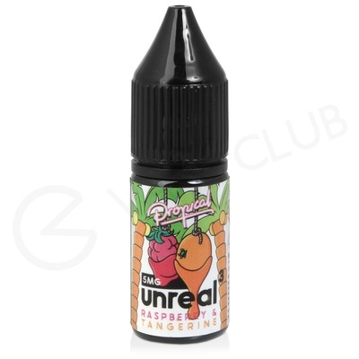 Raspberry Tangerine Nic Salt E-Liquid by Unreal 3