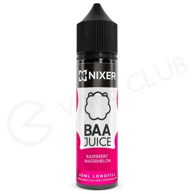 Raspberry Watermelon Longfill Concentrate by Nixer x Baa Juice