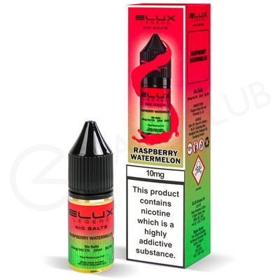 Raspberry Watermelon Nic Salt E-Liquid by Elux Legend