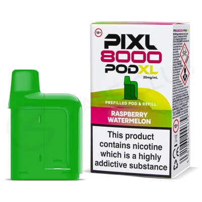 Raspberry Watermelon Pixl 8000 Refill Pod