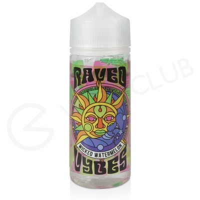 Raved Wicked Watermelon Shortfill E-Liquid by Vybes 100ml