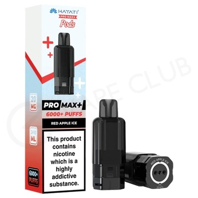 Red Apple Ice Hayati Pro Max Plus Refill Pack