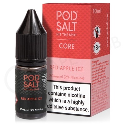Red Apple Ice Nic Salt E-Liquid by Pod Salt