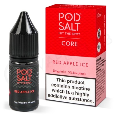 Red Apple Ice Nic Salt E-Liquid by Pod Salt