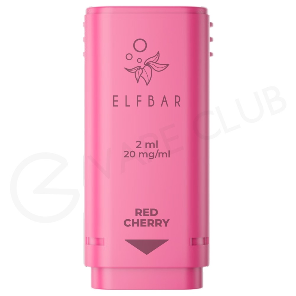 Red Cherry Elf Bar 1200 Prefilled Pod 2 Pack