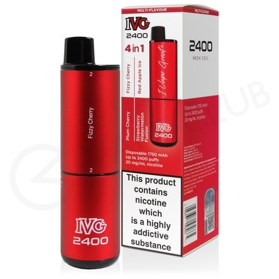 Red Edition IVG 2400 Disposable Vape