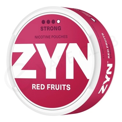 Red Fruits Zyn Nicotine Pouches