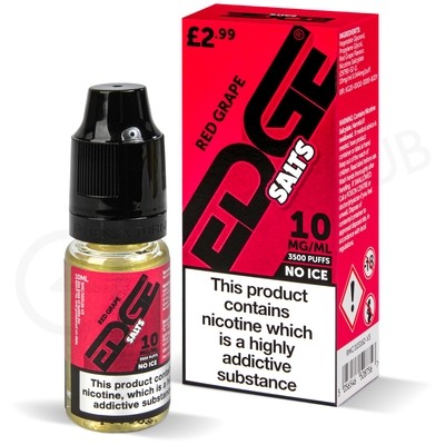 Red Grape Nic Salt E-Liquid by Edge Solid Fruit Bar Salts