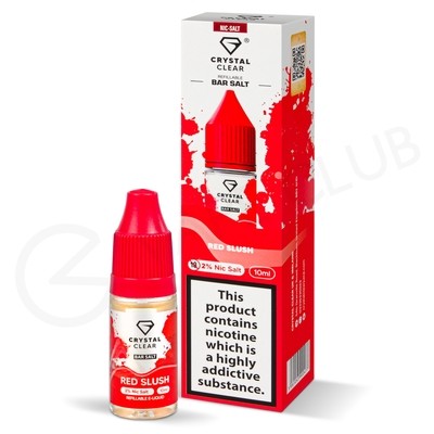 Red Slush Nic Salt E-Liquid by Crystal Clear