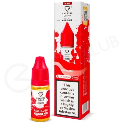 Red Slush Nic Salt E-Liquid by Crystal Clear