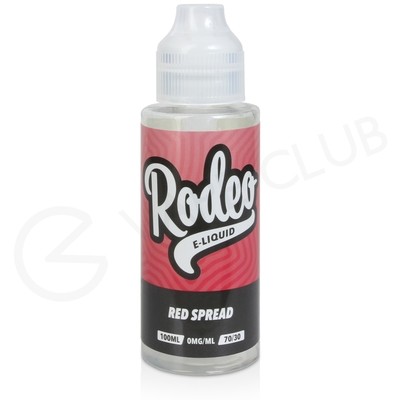 Red Spread Shortfill E-Liquid by Rodeo 100ml