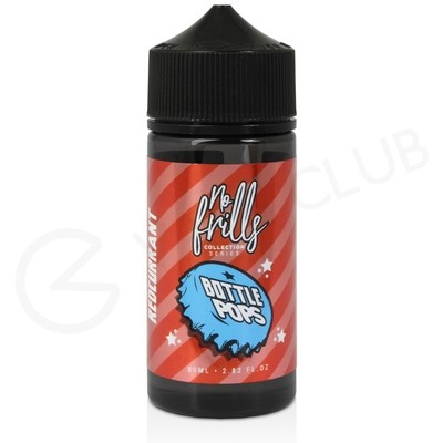 Redcurrant Shortfill E-Liquid by No Frills Bottle Pops 80ml