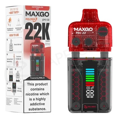 Relx MaxGo Pro 22 Disposable Vape Kit