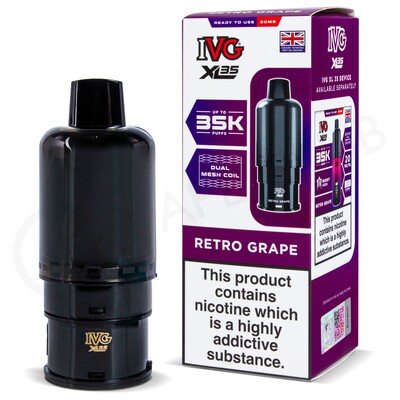Retro Grape IVG XL 35K Refill Pod