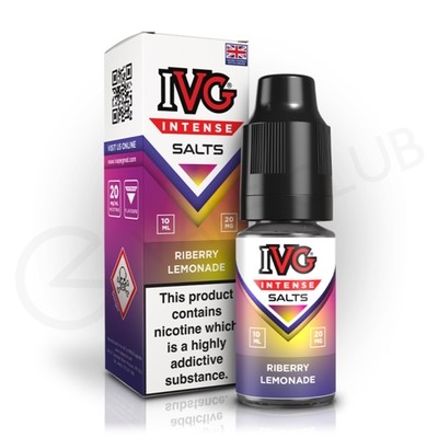 Riberry Lemonade E-Liquid by IVG Intense Salts