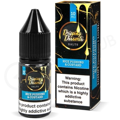 Rice Pudding & Custard Nic Salt E-Liquid by Dripping Desserts