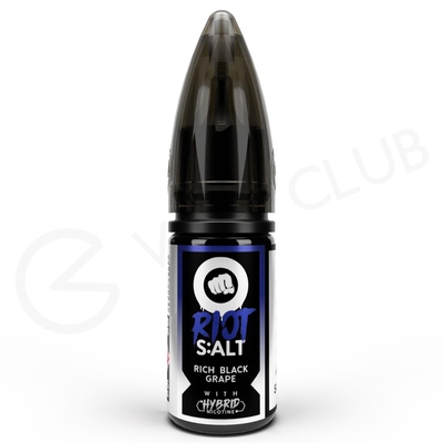 Rich Black Grape E-Liquid by Riot Salt Black Edition