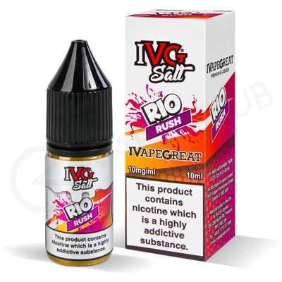 Rio Rush Nic Salt E-Liquid by IVG Drinks