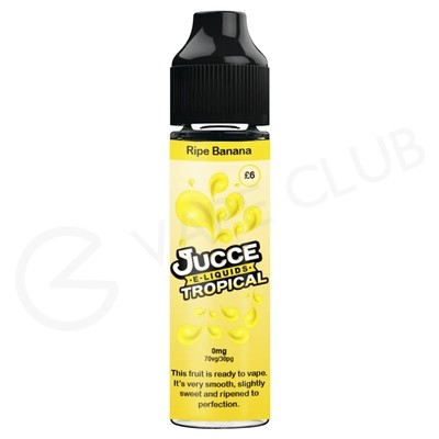 Ripe Banana Shortfill E-Liquid by Jucce Tropical 50ml