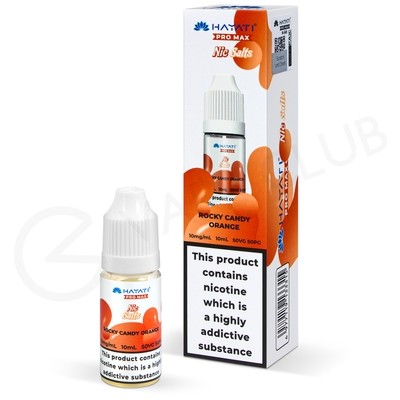 Rock Candy Orange E-Liquid by Hayati Pro Max Nic Salts