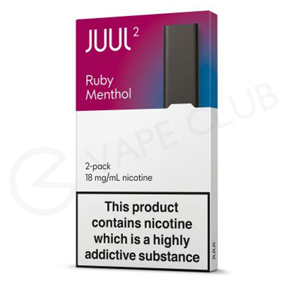 Ruby Menthol Juul2 Prefilled Pods