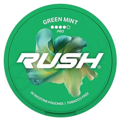 Rush Green Mint Nicotine Pouches