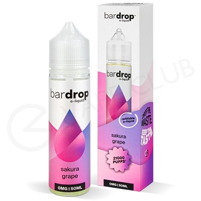 Sakura Grape Shortfill E-Liquid by Bar Drop 50ml