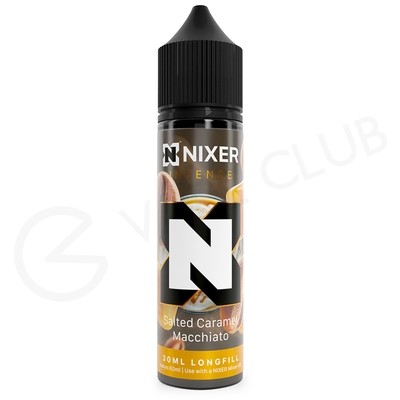 Salted Caramel Macchiato Longfill Concentrate by Nixer