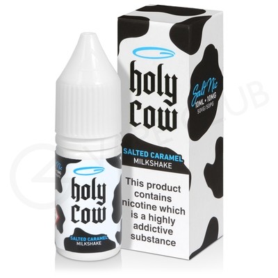 Salted Caramel Milkshake Nic Salt E-Liquid by Holy Cow