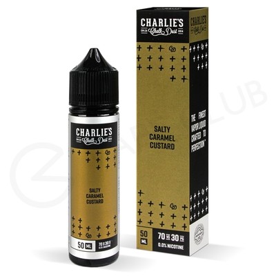 Salty Caramel Custard (CCD3) E-Liquid by Charlie's Chalk Dust 50ml