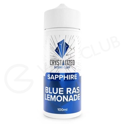 Sapphire Blue Razz Lemonade Shortfill E-Liquid by Crystalized 100ml