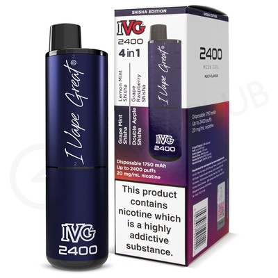 Shisha Edition IVG 2400 Disposable Vape