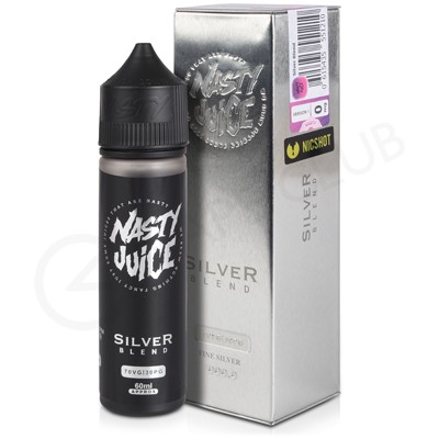 Silver Blend Shortfill E-liquid by Nasty Juice Tobacco