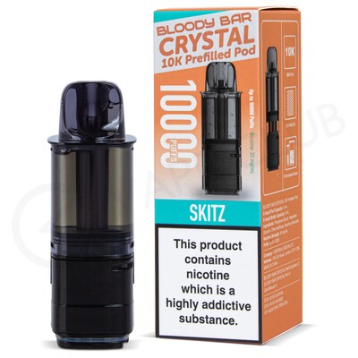Skitz Bloody Bar Crystal 10K Refill Pod