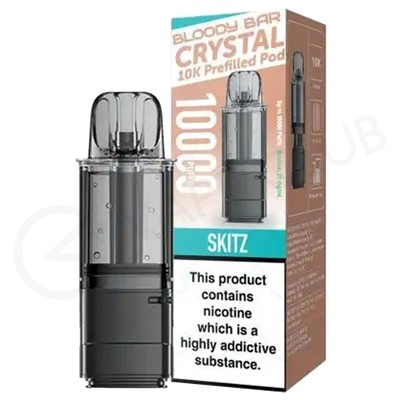 Skitz Bloody Bar Crystal 10K Refill Pod