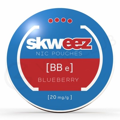 Skweez Blueberry Nicotine Pouches