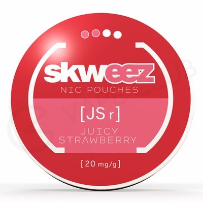 Skweez Juicy Strawberry Nicotine Pouches