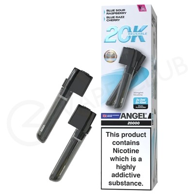 Sky Blue Edition Vapes Bars Angel 20K Refill Pack