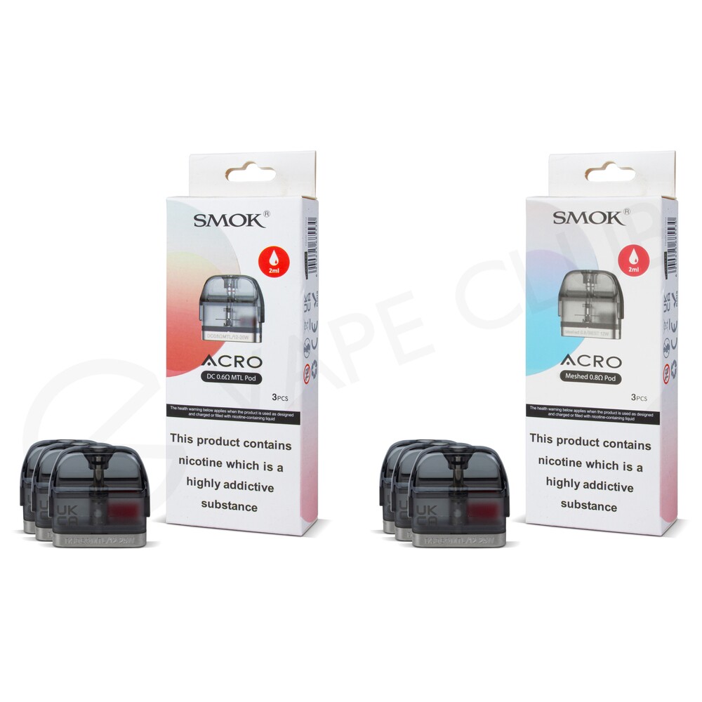 how long do smok acro pods last SMOK ACRO 25W VAPE POD KIT main image 1