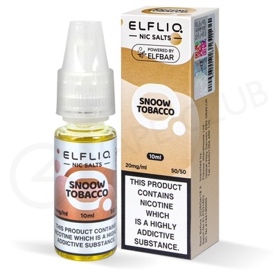 Snoow Tobacco Nic Salt E-Liquid by Elf Bar Elfliq