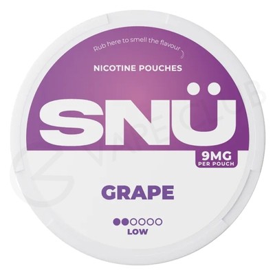 Snu Grape Nicotine Pouches