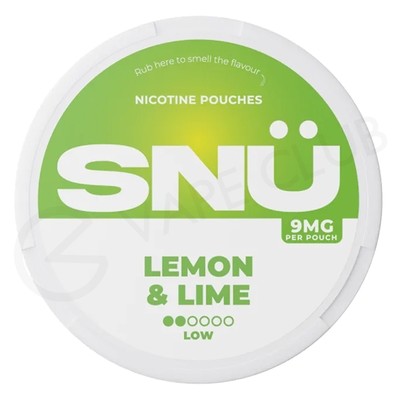 Snu Lemon & Lime Nicotine Pouches