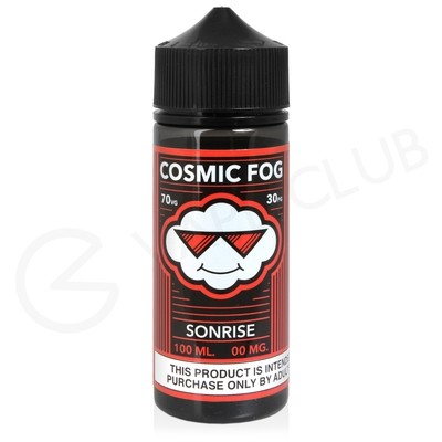 Sonrise Shortfill E-Liquid by Cosmic Fog 100ml