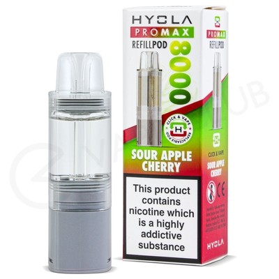 Sour Apple Cherry Hyola Pro Max 8000 Refill Pack