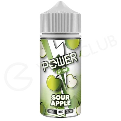 Sour Apple Shortfill E-Liquid by Juice N Power 100ml