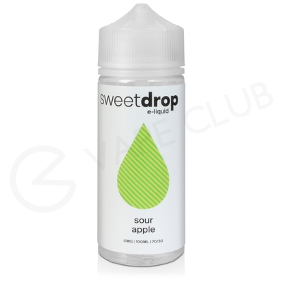 Sour Apple Shortfill E-Liquid by Sweet Drop 100ml