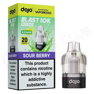 Sour Berry Dojo Blast 10K Refill Pack