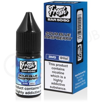 Sour Blue Raspberry E-Liquid by Fresh Bar