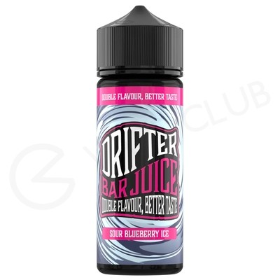 Sour Blueberry Ice Shortfill E-Liquid by Drifter Bar Juice 100ml